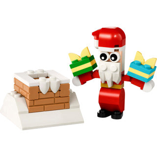Lego bags 30692 kerstman in de schoorsteen | 10 stuks
