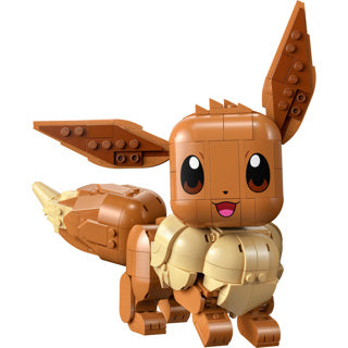 Lego pokémon eevee bouwpakket voor volwassenen met dieren figuur - 72151
