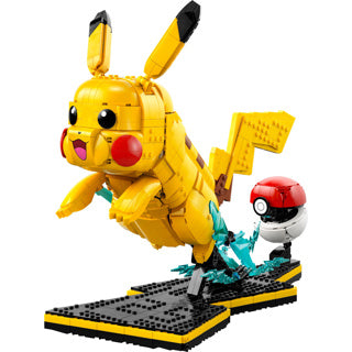 Lego pokémon pikachu en pokéball bouwpakket voor volwassenen en woondecoratie - 72152