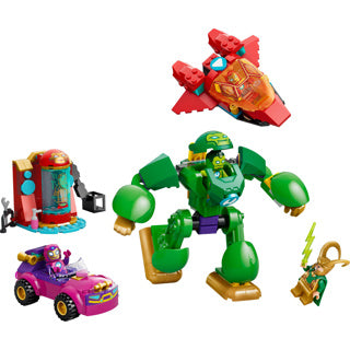 Lego ® ǀ marvel iron man en zijn fantastische vriendjes loki tegen team iron man - cadeau voor kinderen vanaf 4 jaar - 11211