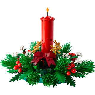 Lego icons - kersttafeldecoratie constructiespeelgoed (40743)