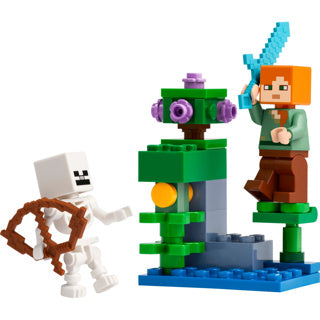 Lego 30705 minecraft zakje duel bij de vloeibare grot