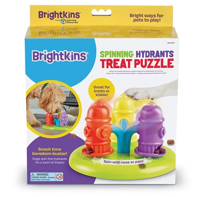 Puzzel met de draaiende brandkranen van Brightkins