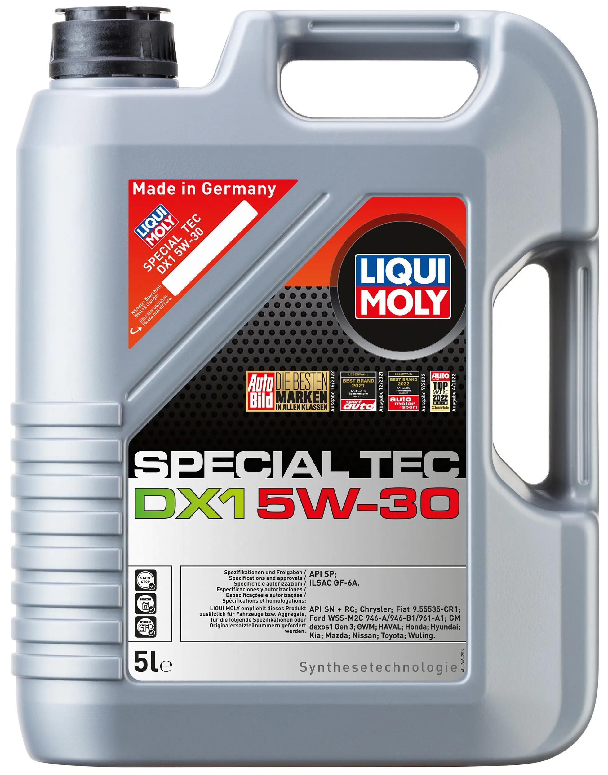 Liqui moly special tec dx1 5w-30 5l