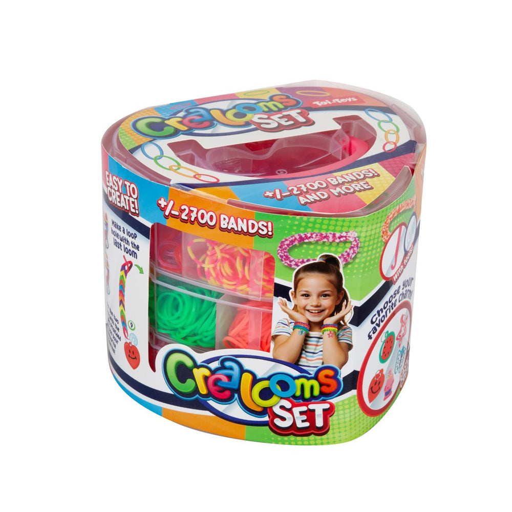 Toi-toys loomband 2700st met accessoires in hart-bewaardoos