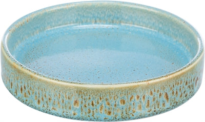 Trixie voerbak drinkbak keramiek blauw