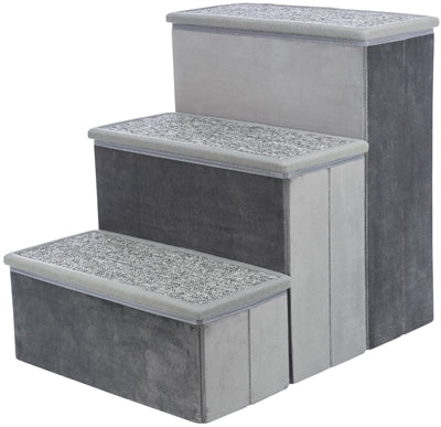 Trixie ramp with storage grey