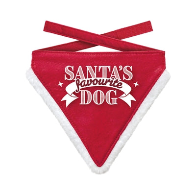 Plenty Gifts kerstbandana favoriete hond van de Kerstman