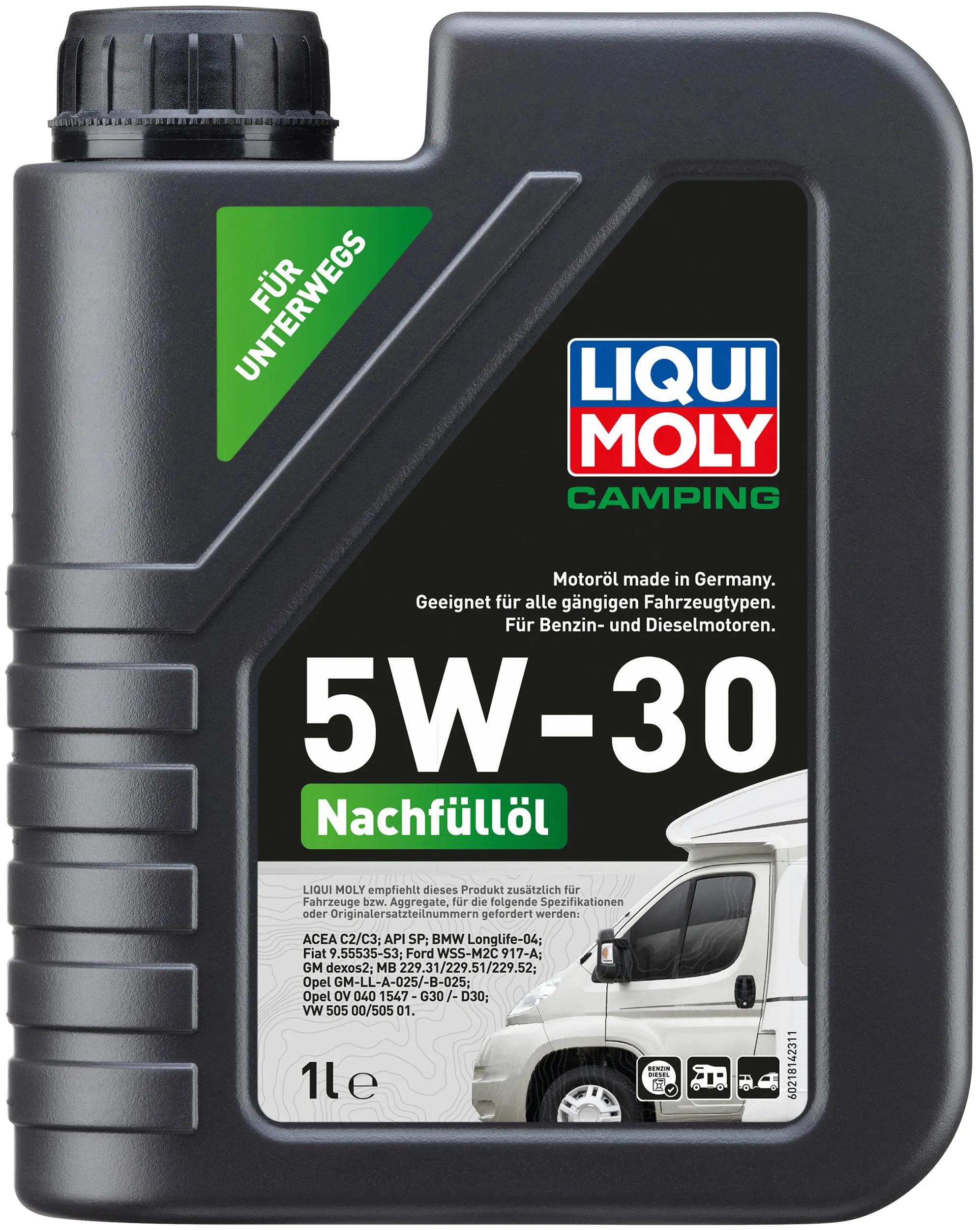Liqui moly refill oil 5w-30 1 l camping