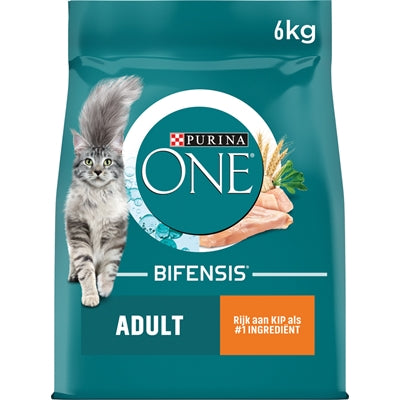 Purina één volwassen kip en volkoren granen