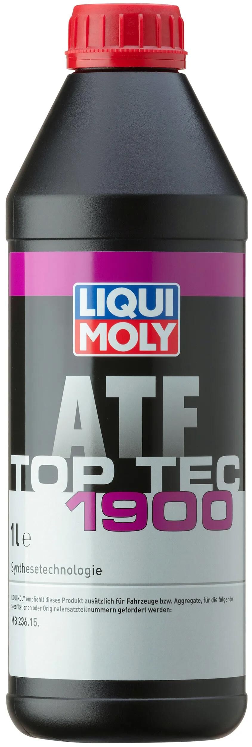 Liqui moly getriebeöl top tec atf 1900 top tec atf 1900 1 l contents 1l dose