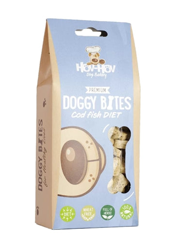 Hov-hov premium dieet doggybites graanvrije kabeljauw
