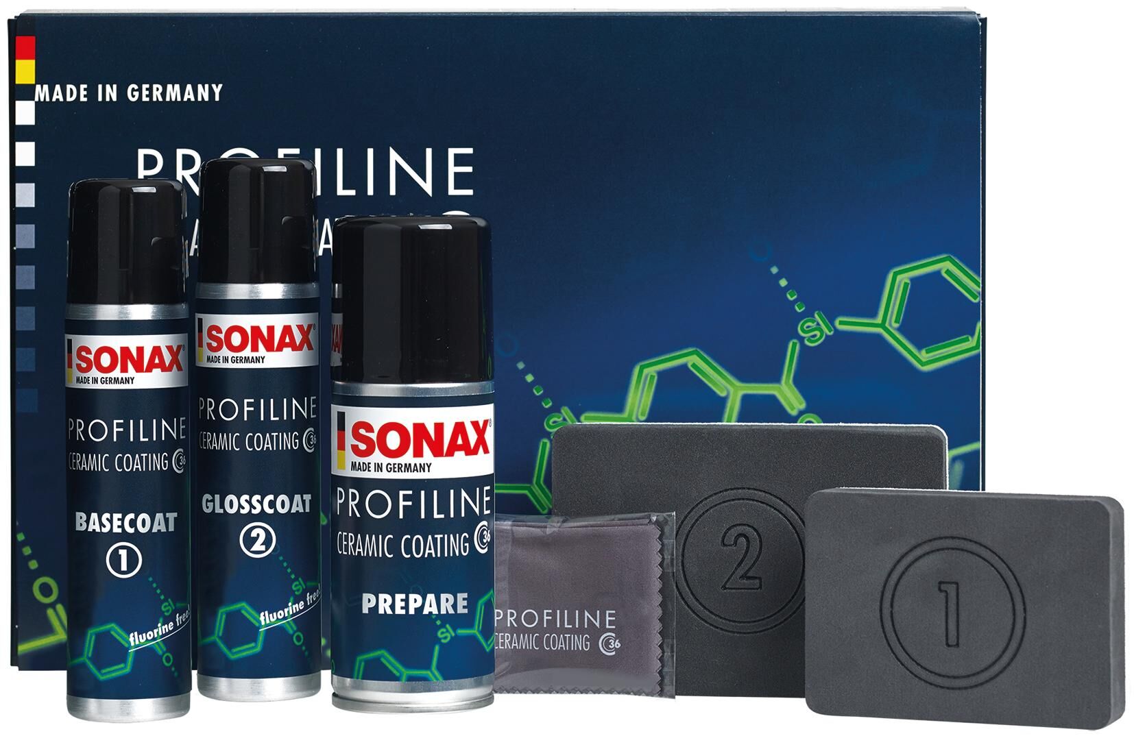 Sonax lak conservering set ceramic coating cc36 paint protection set ceramic coating