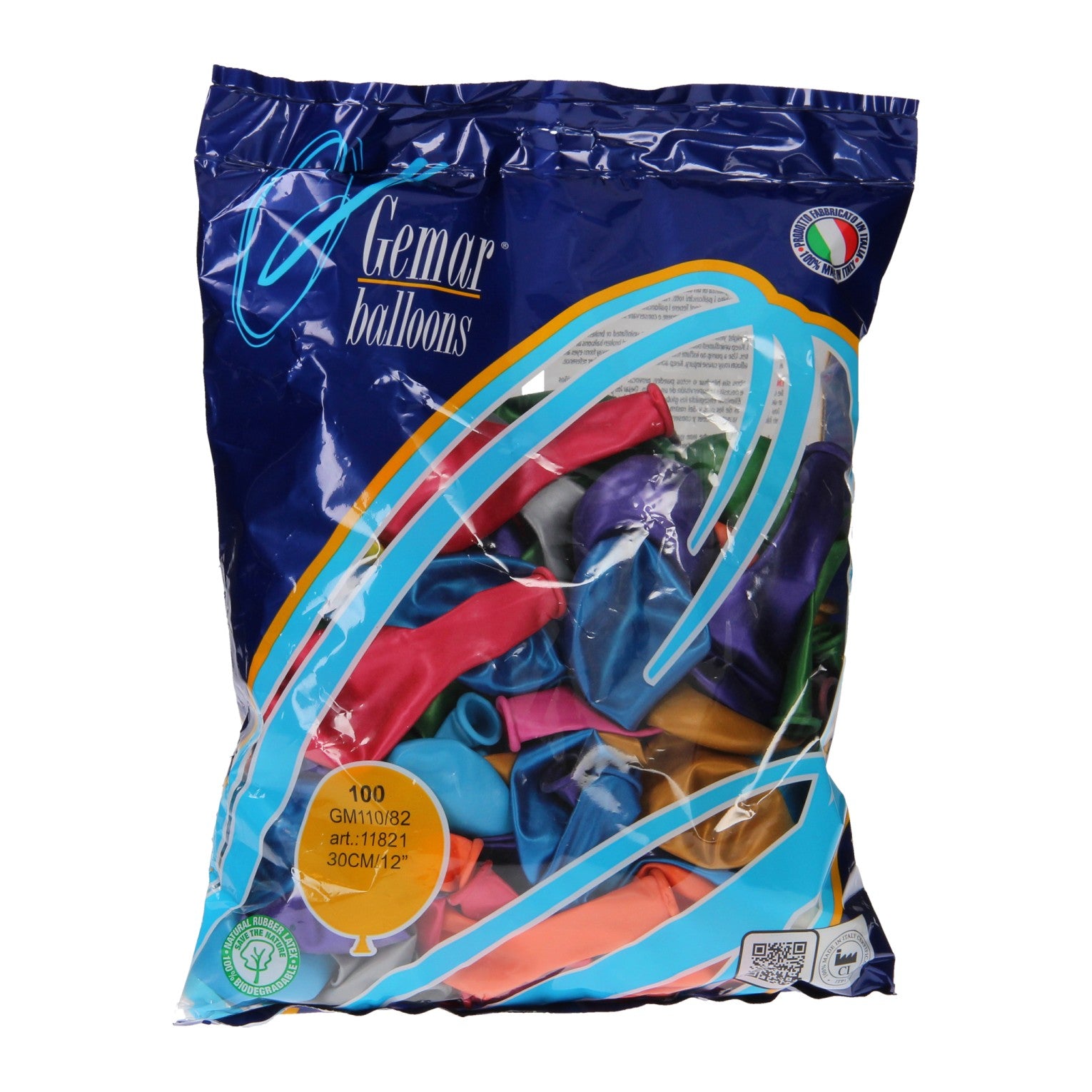 Metalen ballonnen, 100st.