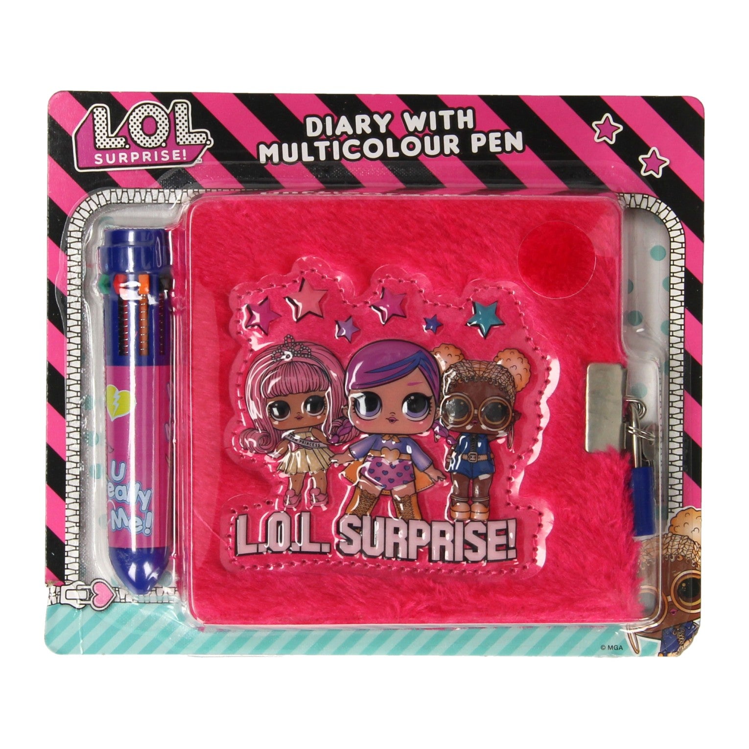 Dagboekje met Meerkleurenpen LOL Surprise