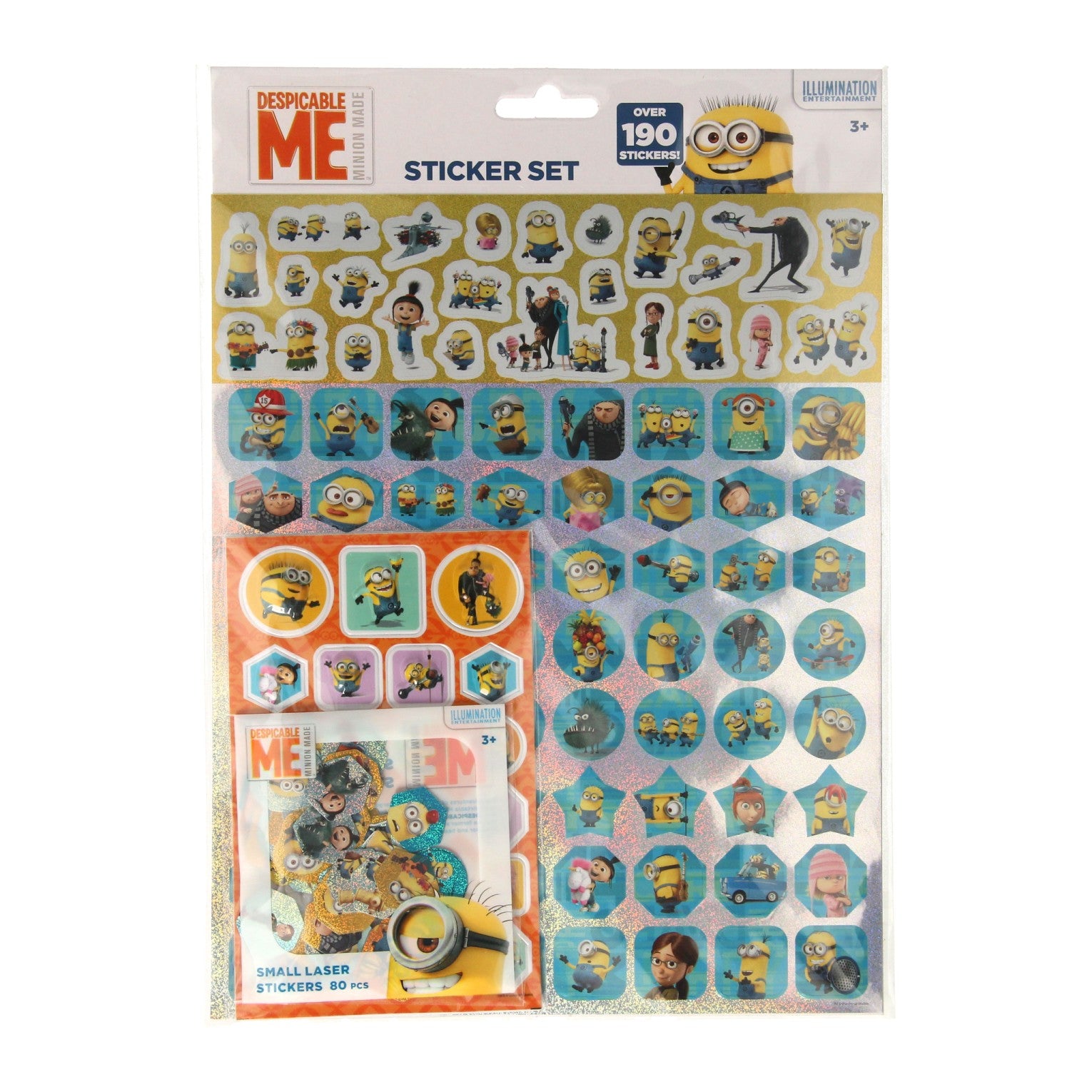 Foto stickerset minions, 190dlg.