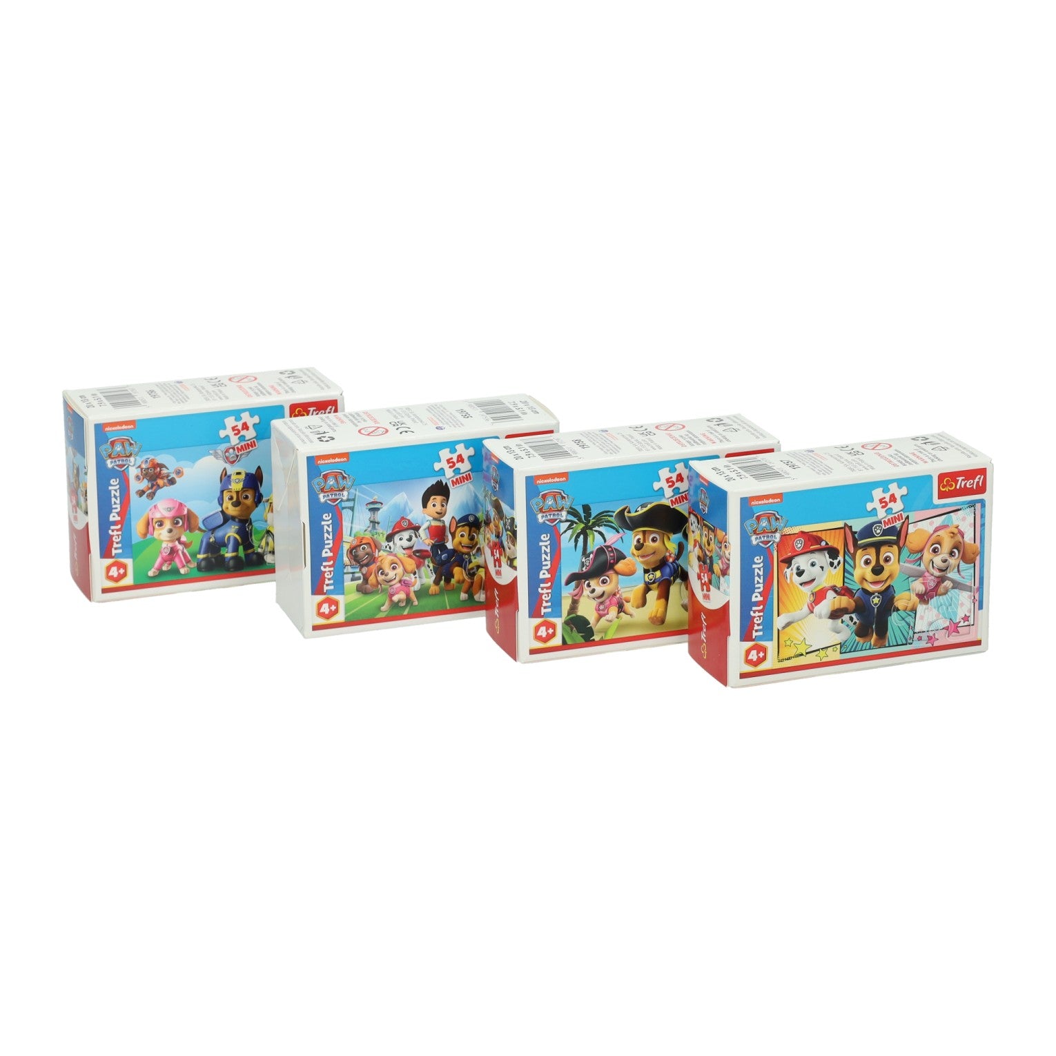 Paw Patrol minipuzzel, 54st.