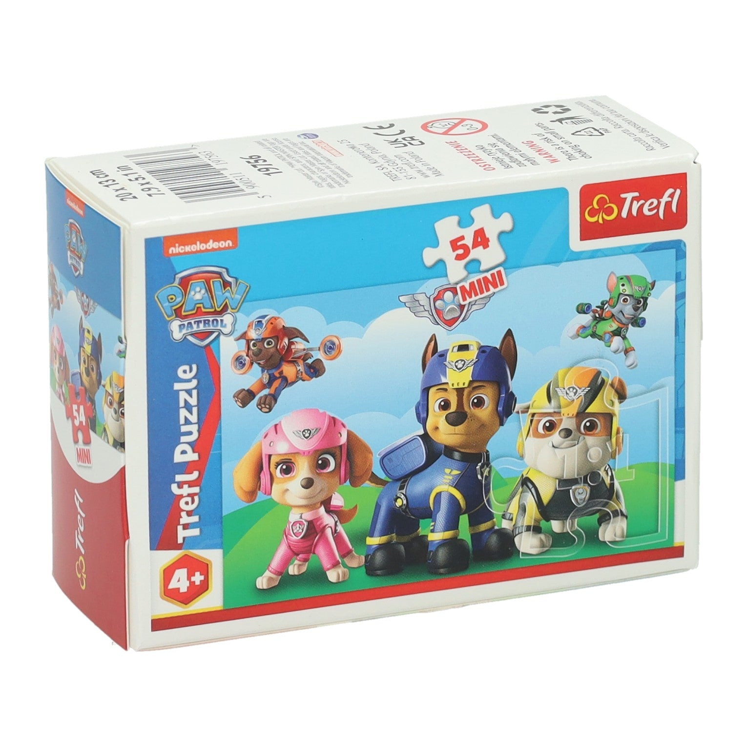 Paw Patrol minipuzzel, 54st.