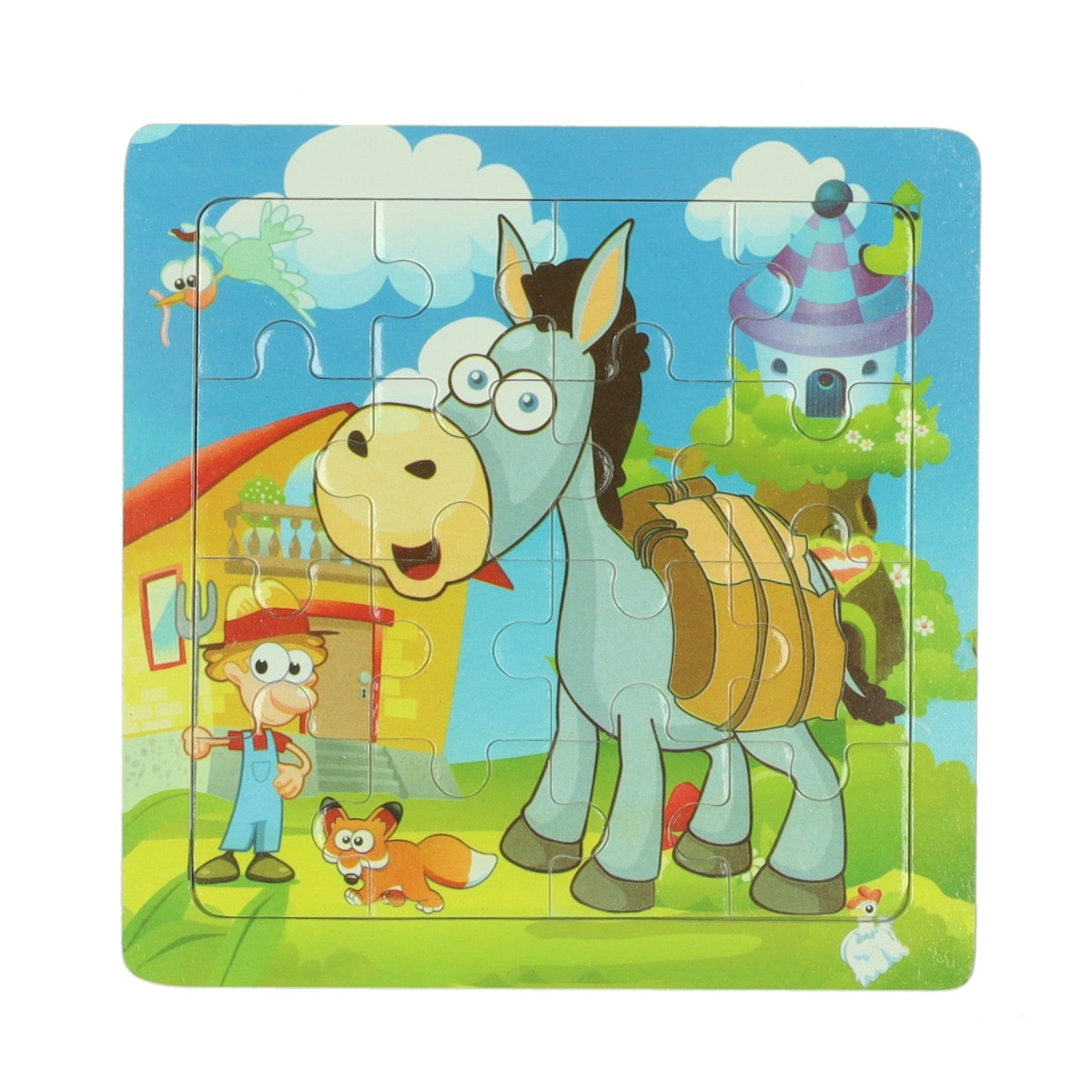 Houten puzzeldier, 16st.
