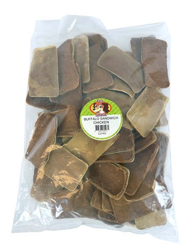 Petsnack buffalo sandwich kip