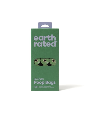 Earth-rated poepzakjes lavendel gerecycled