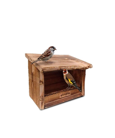 Utopia Vogelvoederhuisje gebrand douglas hout