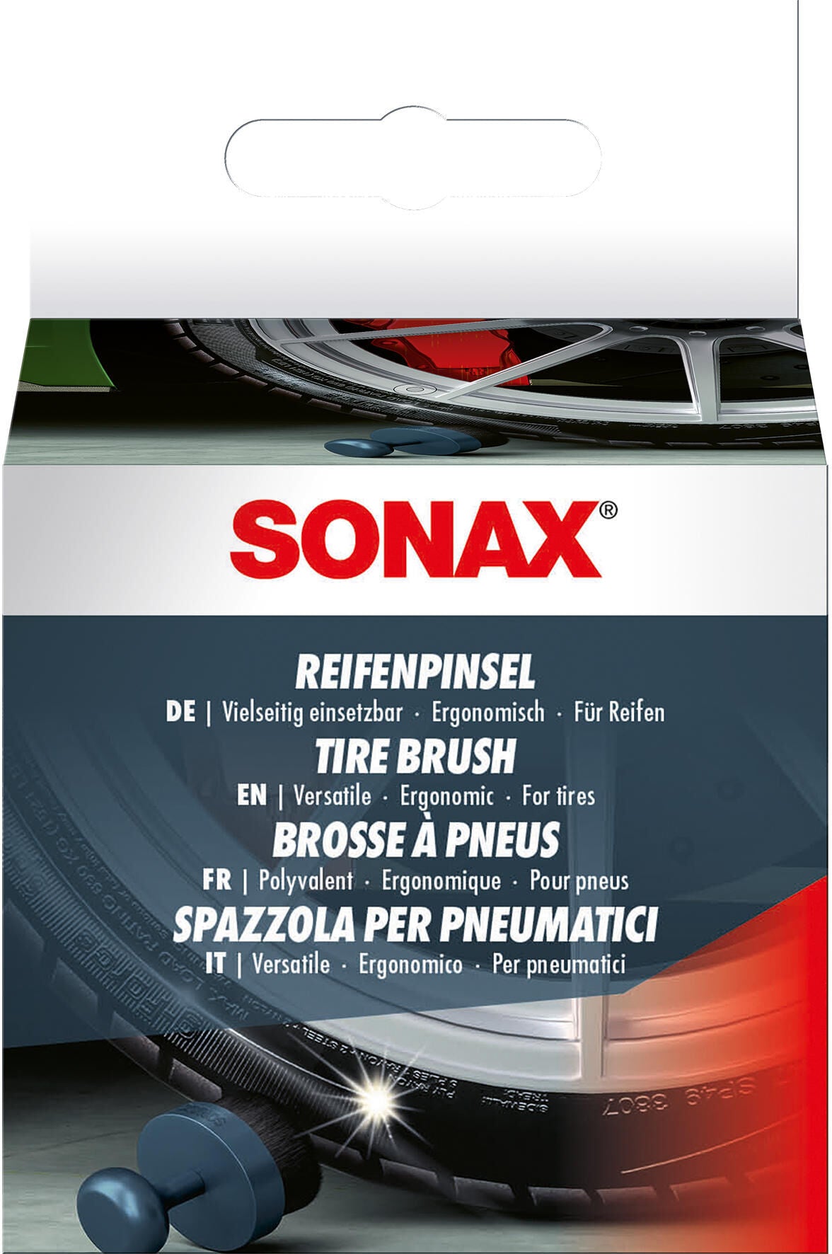 Sonax ringkwast bandenborstel . tire brush accessories