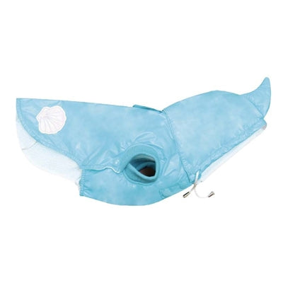 Croci regenjas hond haai lichtblauw