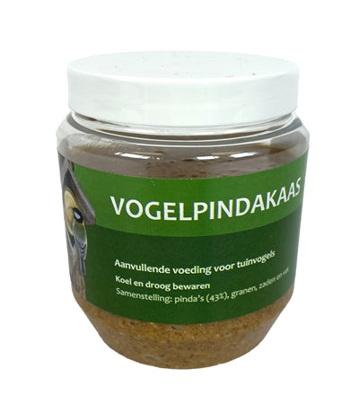 Vogelpindakaas pot