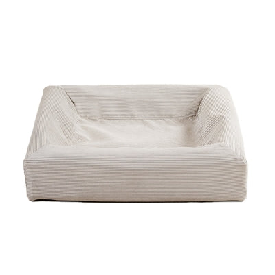 Bia bed Ribschoffel hondenmand zand