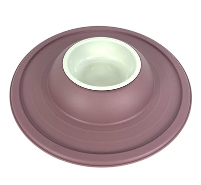 Happy pet gek op huisdieren voerbak drinkbak vulkaan blush roze