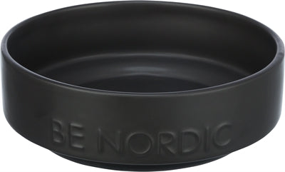 Trixie be nordic voerbak hond keramiek rubber zwart
