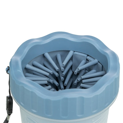 Trixie Pootreiniger voor de hond siliconen pp blauw