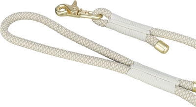 Trixie soft rope hondenriem grijs lichtgrijs