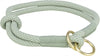 Trixie halsband hond soft half-slip saliegroen mint