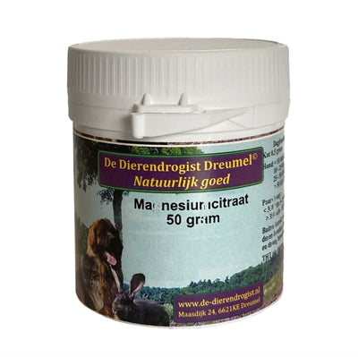 Dierendrogist Magnesiumcitraat