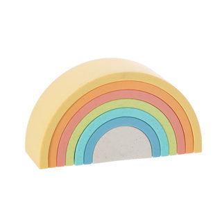 Jipy mlitoys bioplastic stapelregenboog 7-delig