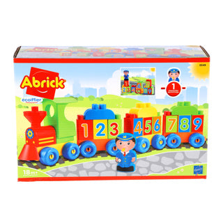 Abrick train numbers and blocks | 3 pieces