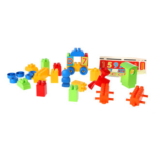 Abrick train numbers and blocks | 3 pieces