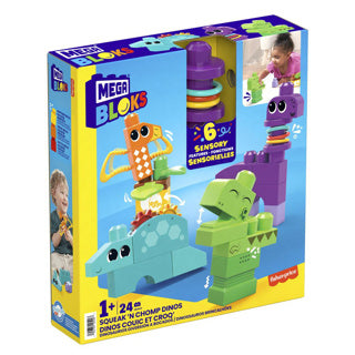 Mega bloks fisher price squek'n chomp