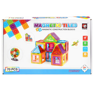 Science magnetische tegels 70 delig