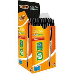 Bic pen clic stic zwart 50 stuks