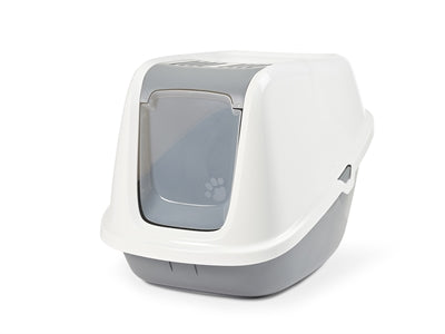 Savic Kattenbak nestor reus wit lichtgrijs