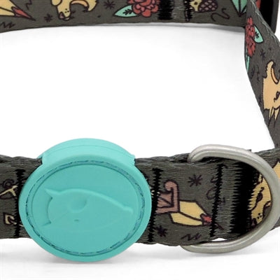 Morso Halsband hond gerecyclede inkttank groen