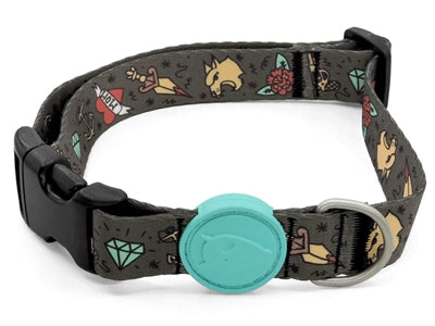 Morso Halsband hond gerecyclede inkttank groen