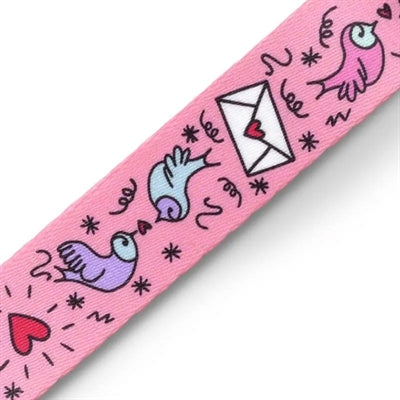 Morso Hondenriem gerecycled lief tweet roze