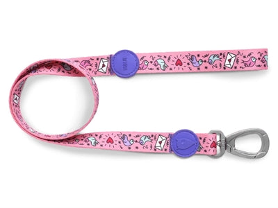 Morso hondenriem gerecycled lief tweet roze