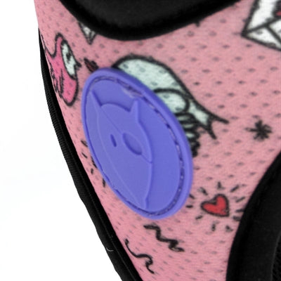 Morso Hondentuig lijfje mesh gerecycled lief tweet roze