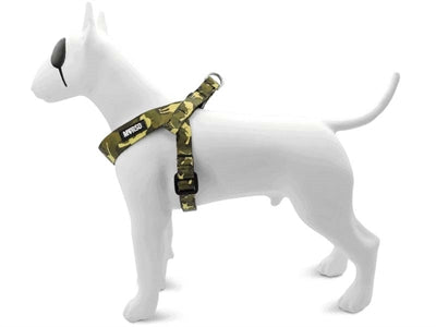 Morso Mini hondentuig verstelbaar gerecycled volledig metalen hond bruin