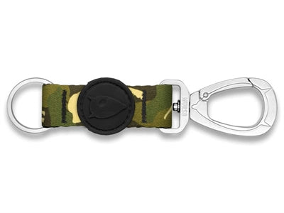 Morso sleutelhanger sleutelhanger gerecycled volledig metaal hond bruin